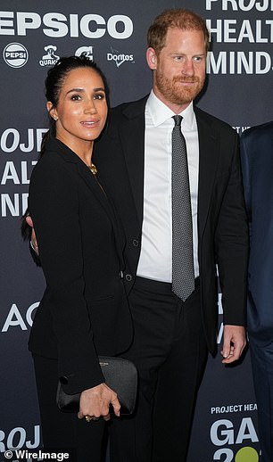 Meghan Markle and Prince Harry were in NYC on October 9 to collect a Humanitarians of the Year award at the Project Healthy Minds gala