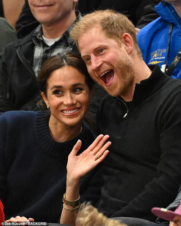 The couple back in Vancouver at the Invictus Games in Fenruary this year