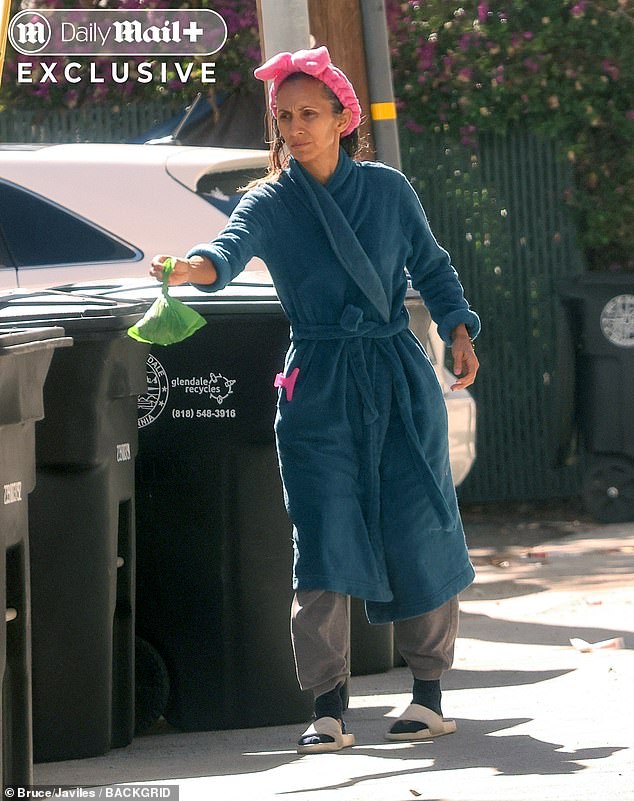 Exclusive Daily Mail photos show Teresa Espinosa, 51, outside her modest Glendale, California , home - one day after her steamy encounter with the singer was revealed in an excerpt from Federline's upcoming memoir