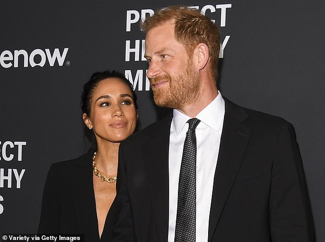 Prince Harry and the Duchess of Sussex at Project Healthy Minds' World Mental Health Day Festival earlier this month