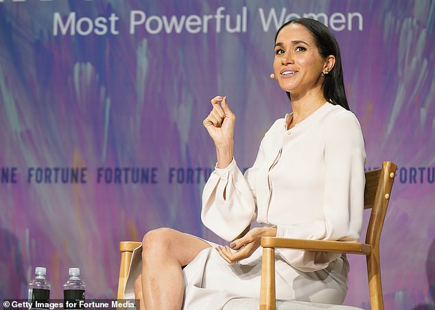 Meghan at the Fortune Most Powerful Women event in Washington this week