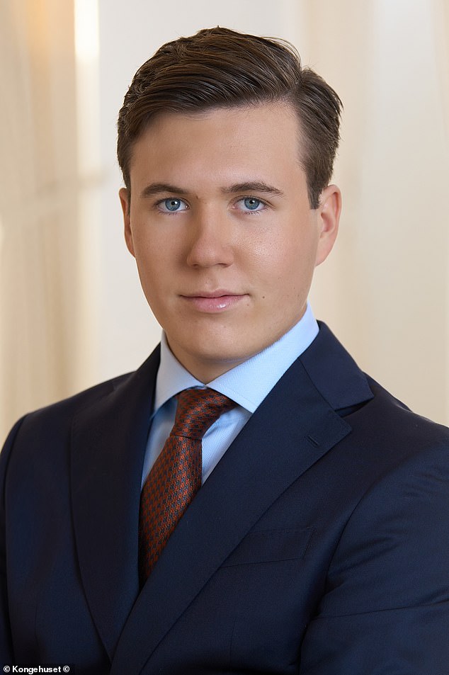 On October 15, a series of portraits of Crown Prince Christian were shared to both the Danish royal family's Instagram account and media centre