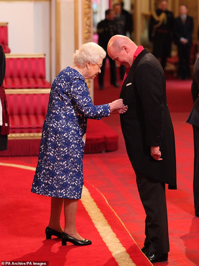 As a result of his anxieties, Harry sought out the advice of the late Queen's private secretary, Sir Christopher Geidt (pictured). Yet, he was met with a clear and seemingly rather unsympathetic response: 'If you want to ask the Queen, ask the Queen', he said