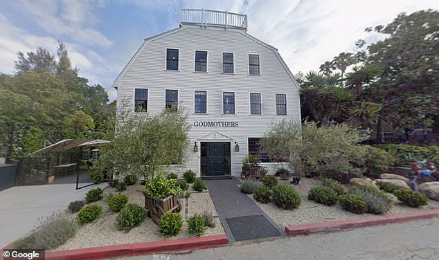 The royal couple have close ties to Godmothers (pictured), which was co-founded by their close friends, Jennifer Rudolph Walsh and Victoria Jackson, and backed by Oprah Winfrey