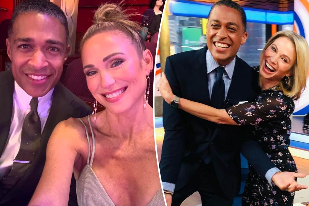 T.J. Holmes and Amy Robach engaged 3 years after affair led to ‘GMA3’ firings