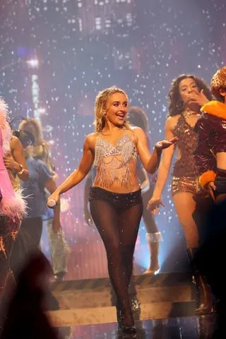 Getty This isn't Sabrina Carpenter's first pantsless moment