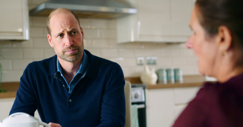 Holding Back Tears, Prince William Shows a New Side of a Future King