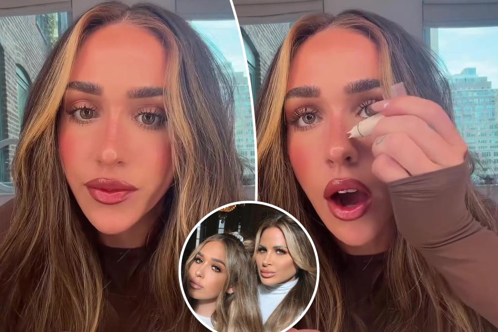 Kim Zolciak had daughter Ariana Biermann’s freckles lasered off against her will at age 14 Kim Zolciak had daughter Ariana Biermann's freckles lasered off against her will at age 14