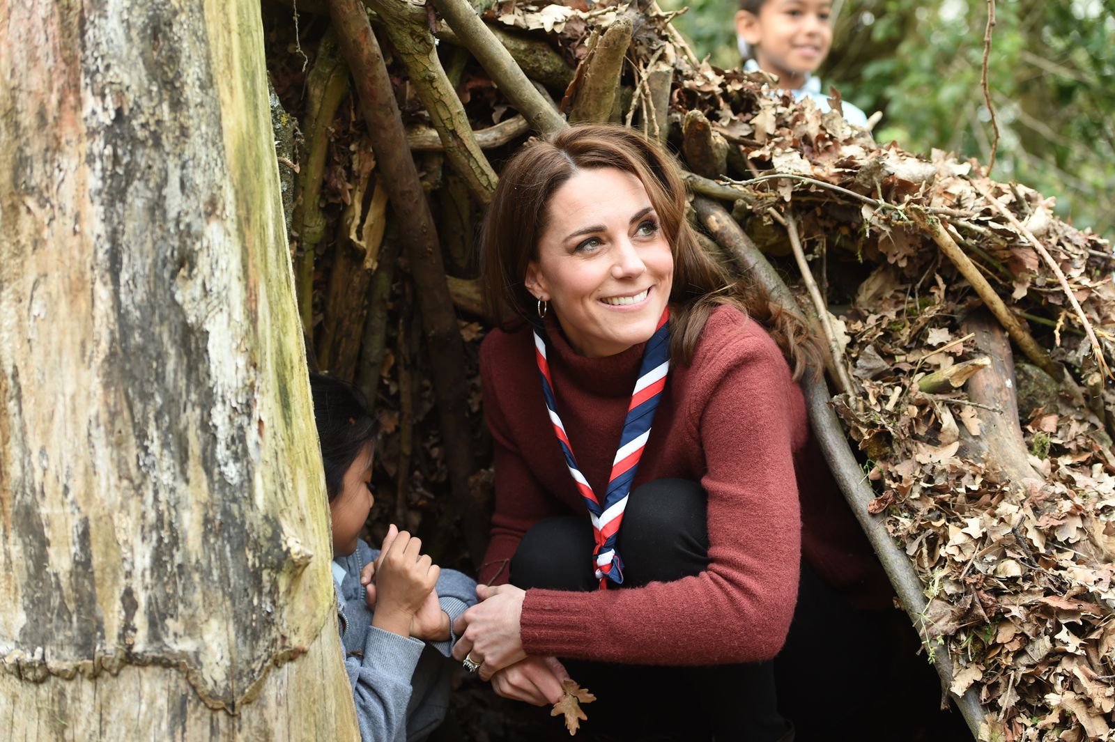 Back to nature The Princess of Wales in her role as president of the Scouts loves taking part in naturebased engagements