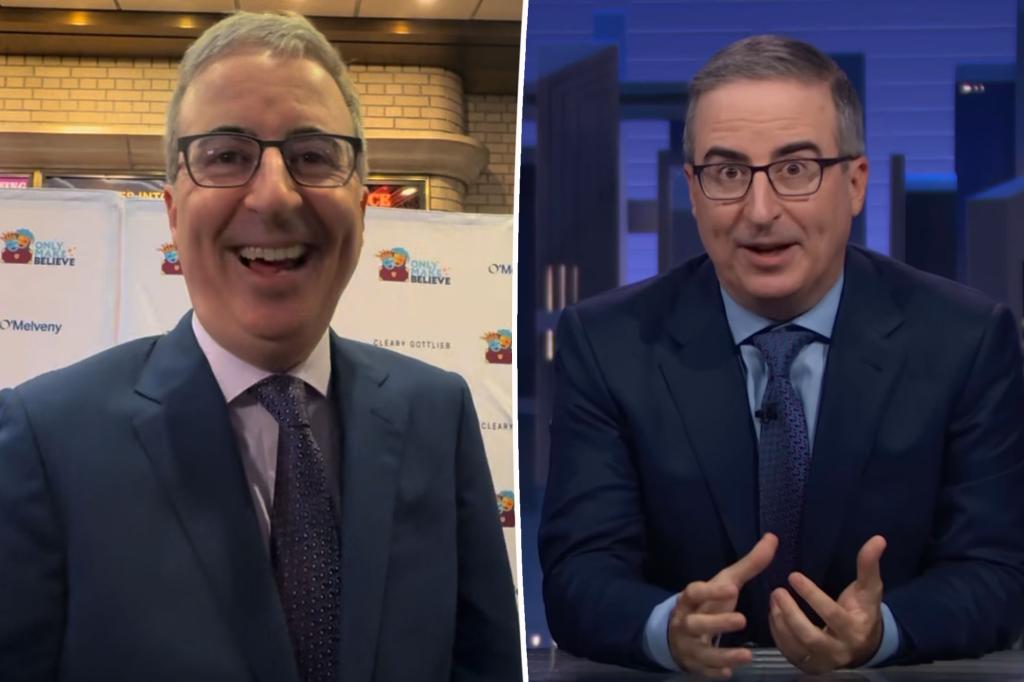 John Oliver reveals whether he’s worried about his job as late-night chaos ensues John Oliver reveals whether he’s worried about his job as late-night chaos ensues