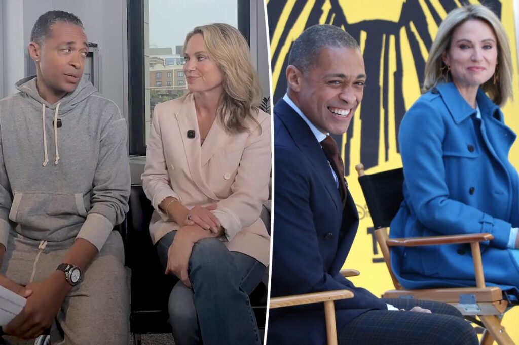 Some of Amy Robach’s pals are lukewarm on engagement to T.J. Holmes Some of Amy Robach's pals are lukewarm on engagement to T.J. Holmes