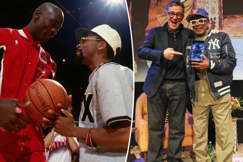 Spike Lee recalls epic courtside beef with Michael Jordan Spike Lee recalls epic courtside beef with Michael Jordan