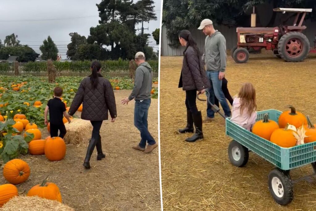 Meghan Markle, Prince Harry enjoy fall-filled day at the pumpkin patch with their kids Meghan Markle, Prince Harry enjoy fall-filled day at the pumpkin patch with their kids