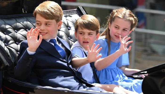 Prince George, Louis, Princess Charlotte under parental guidance