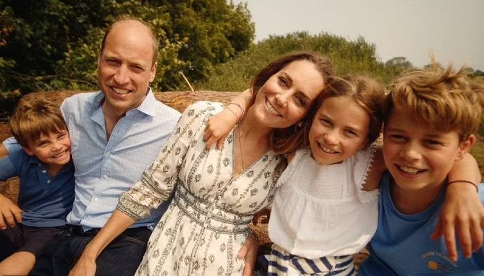 William and Kate team up with George and Charlotte for new family tradition