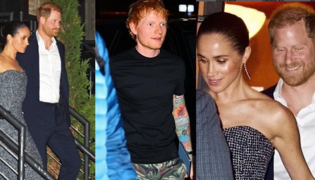 Meghan , Harry return to special spot in NYC with friend Ed Sheeran