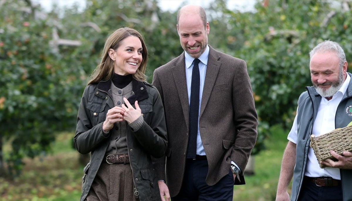 William powers through busy week while Kate calls it quits early