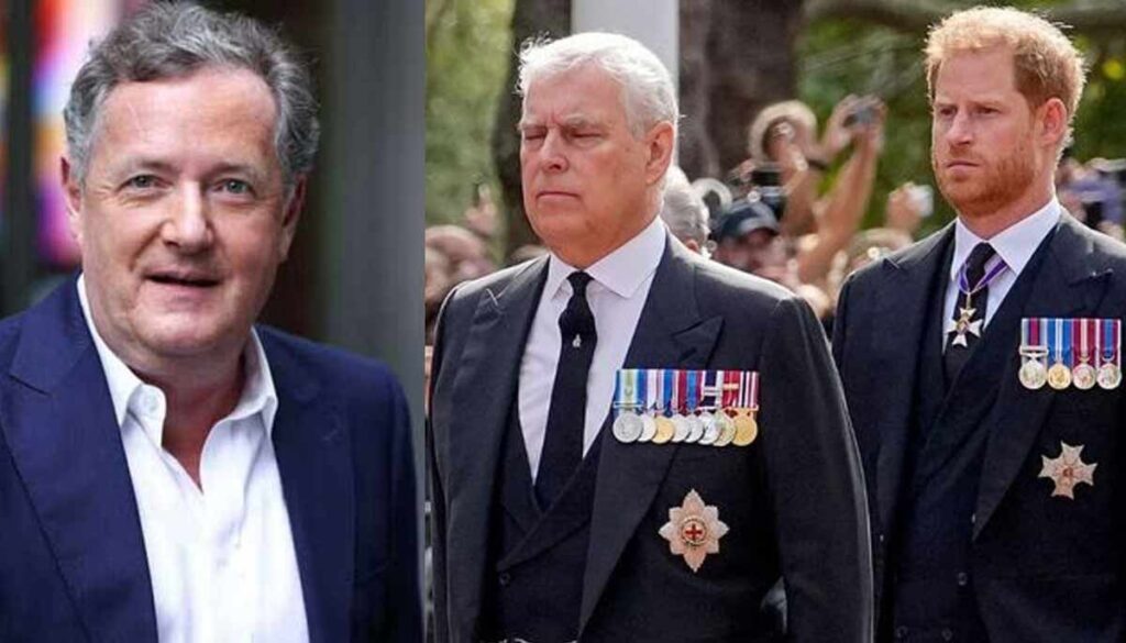 Piers Morgan mocks Prince Andrew, sets sights on Harry, Meghan's announcement