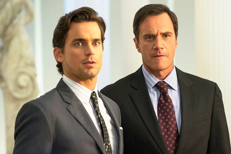 David Giesbrecht/USA Network/NBCU Photo Bank/NBCUniversal/Getty Matt Bomer and Tim DeKay on 'White Collar'