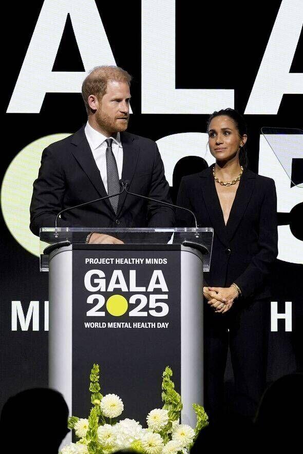 Prince Harry attempts to hide 'inner anxiety' on outing with Meghan Markle, says expert