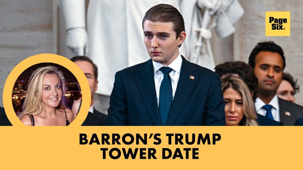 Barron Trump shut down a whole floor of Trump Tower for a date Barron Trump shut down a whole floor of Trump Tower for a date