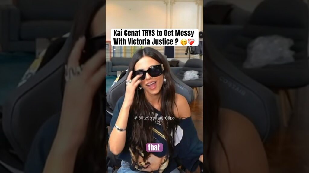 Kai Cenat TRYS to Get Messy With Victoria Justice ? 🤭❤️‍🩹