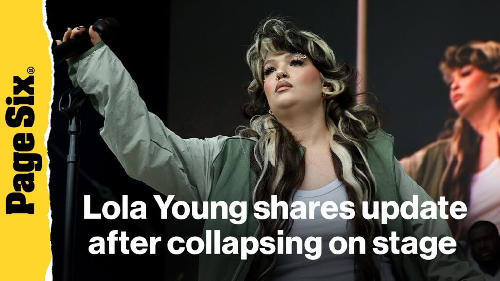Lola Young shares update after collapsing on stage