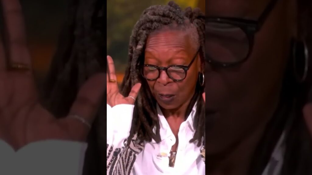 Whoopi Goldberg nearly drops f-bomb on live tv #shorts