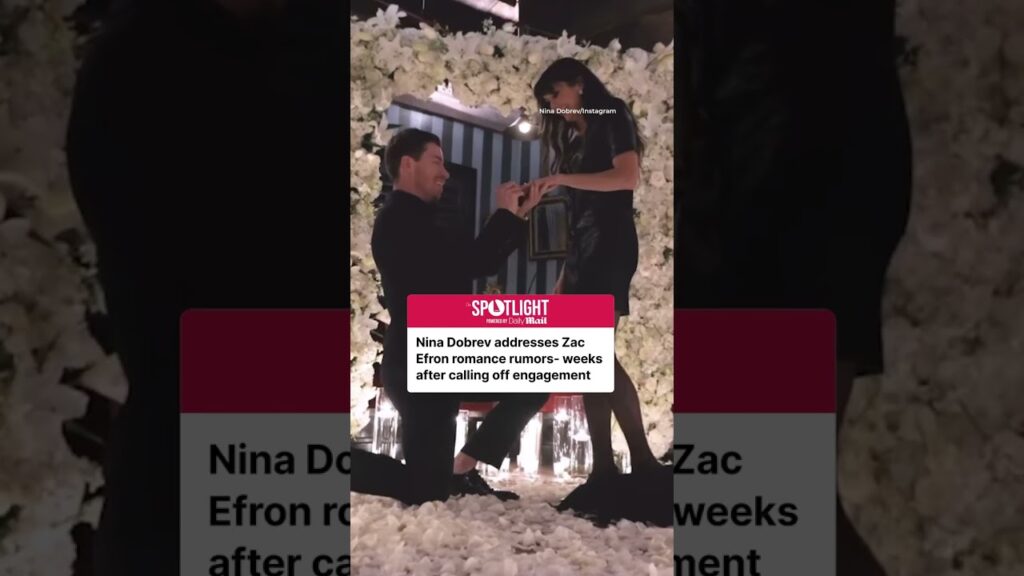Nina Dobrev addresses THOSE Zac Efron romance rumors