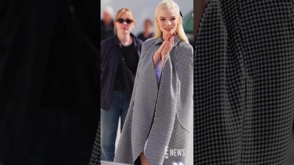Anya Taylor-Joy is the queen of Paris Fashion Week. ♟️