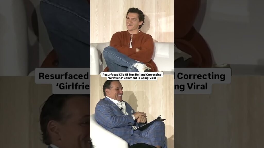 Resurfaced Clip Of Tom Holland Correcting ‘Girlfriend’ Comment Is Going Viral
