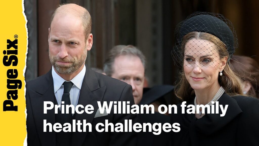 Prince William opens up about family health challenges