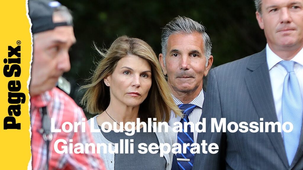 Lori Loughlin and Mossimo Giannulli separate Lori Loughlin and Mossimo Giannulli separate