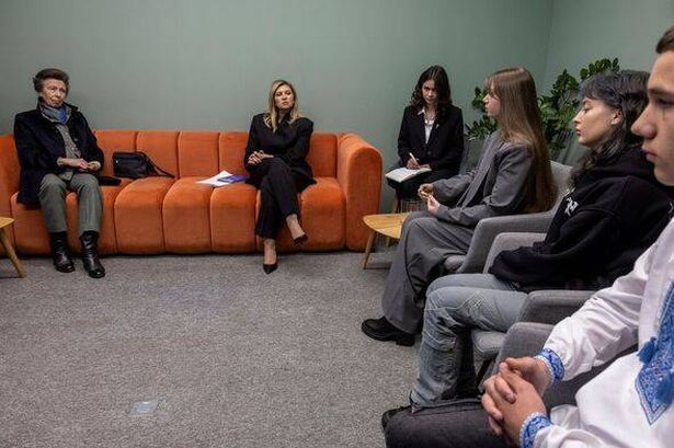 The Princess Royal Visits Kyiv