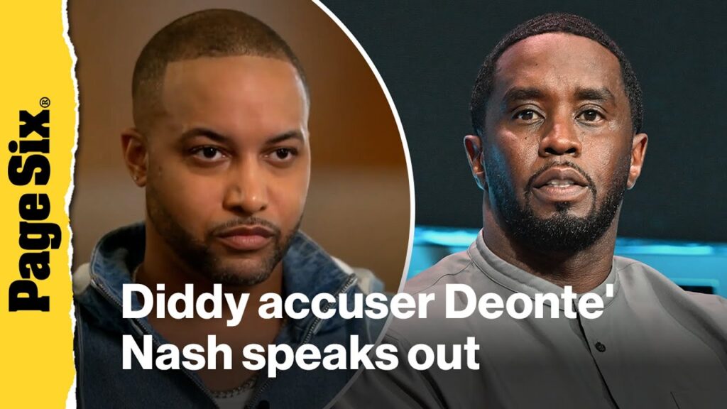 Diddy male accuser Deonte' Nash speaks out: 'Who we gonna call, Ghostbusters?'