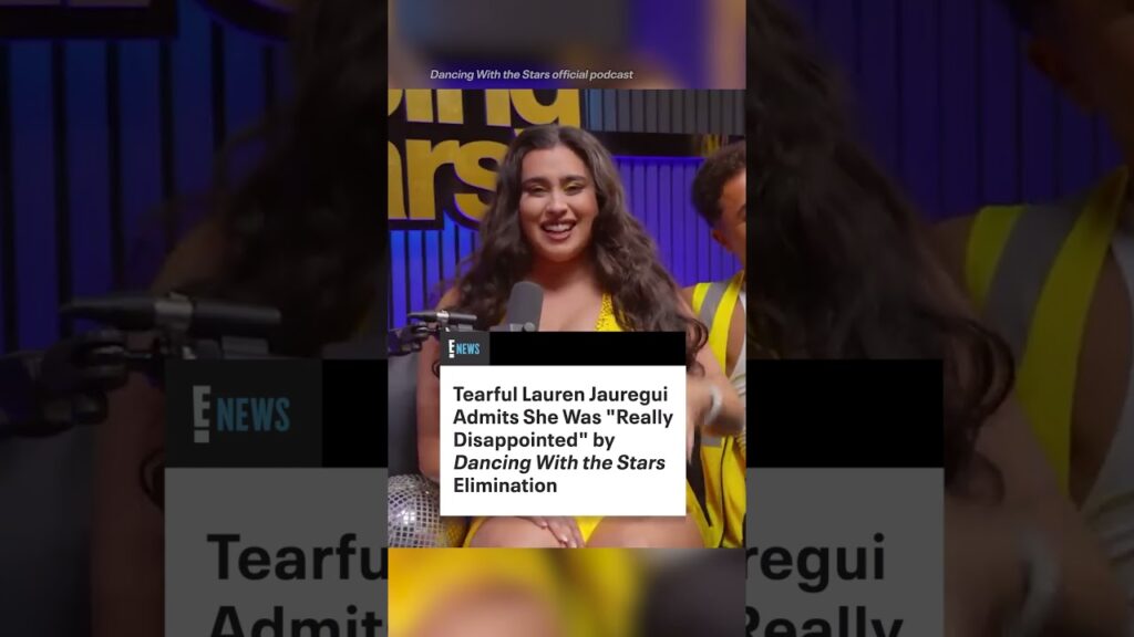Lauren Jauregui couldn't help but get emotional while reflecting on her exit from #DWTS.