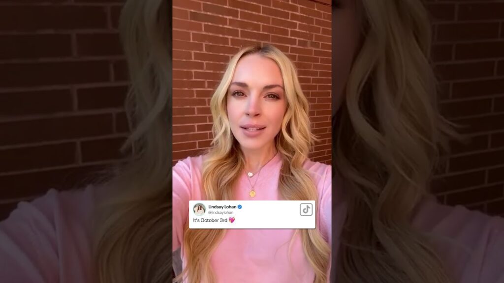 How much do we love Lindsay Lohan? The limit does not exist. 💖 (🎥: TikTok)