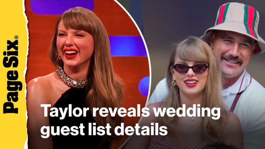 Taylor Swift jokes she’s inviting ‘Anyone I’ve ever talked to’ to her wedding with Travis Kelce Taylor Swift jokes she's inviting 'Anyone I've ever talked to' to her wedding with Travis Kelce