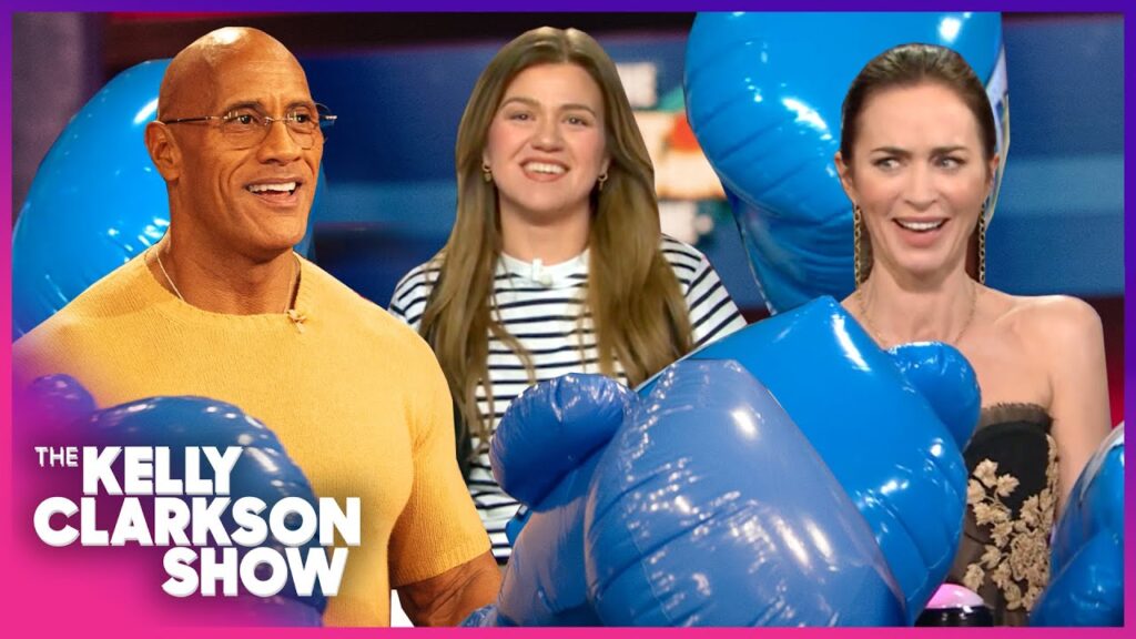 Dwayne Johnson & Emily Blunt Full Kelly Clarkson Interview Dwayne Johnson & Emily Blunt Full Kelly Clarkson Interview