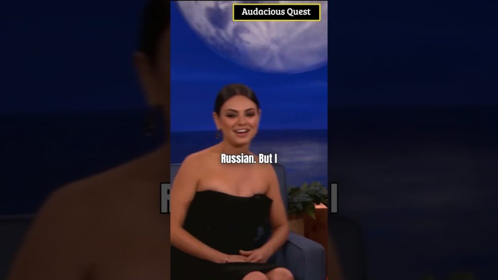 How Good Is Mila Kunis At Russian | Shorts #milakunis How Good Is Mila Kunis At Russian | Shorts #milakunis