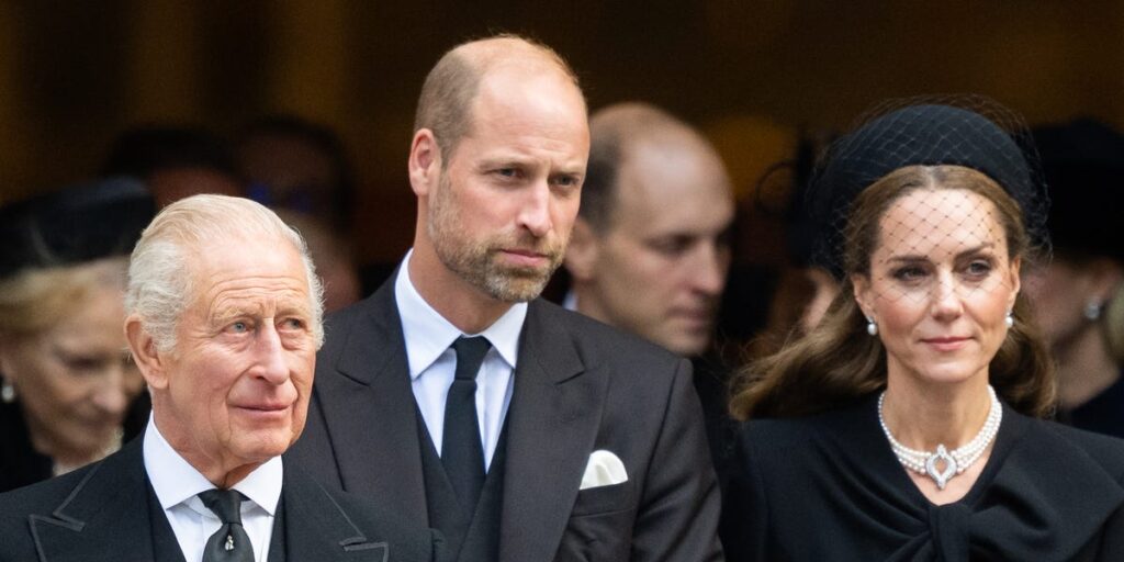 See Photos of the Royal Family at The Duchess of Kent's Funeral