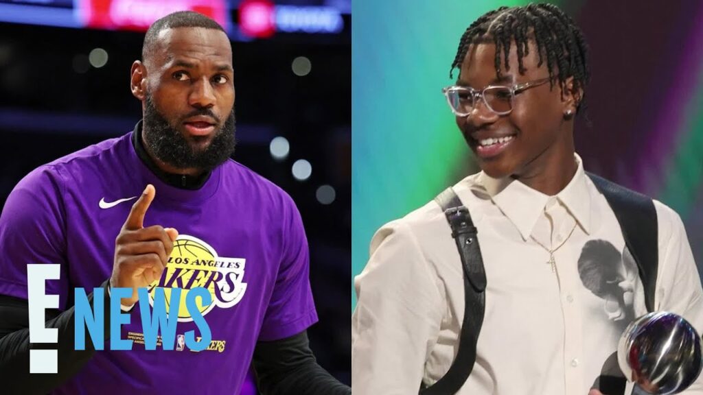 LeBron James Reveals If He’s Postponing Retirement for Son Bryce James to Join NBA | E! News LeBron James Reveals If He's Postponing Retirement for Son Bryce James to Join NBA | E! News