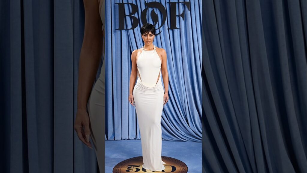 Kim Kardashian Fierce Chić Look @ The BoF 500 Gala 2025 #kimkardashian #fashionpolice #BoF500 #paris