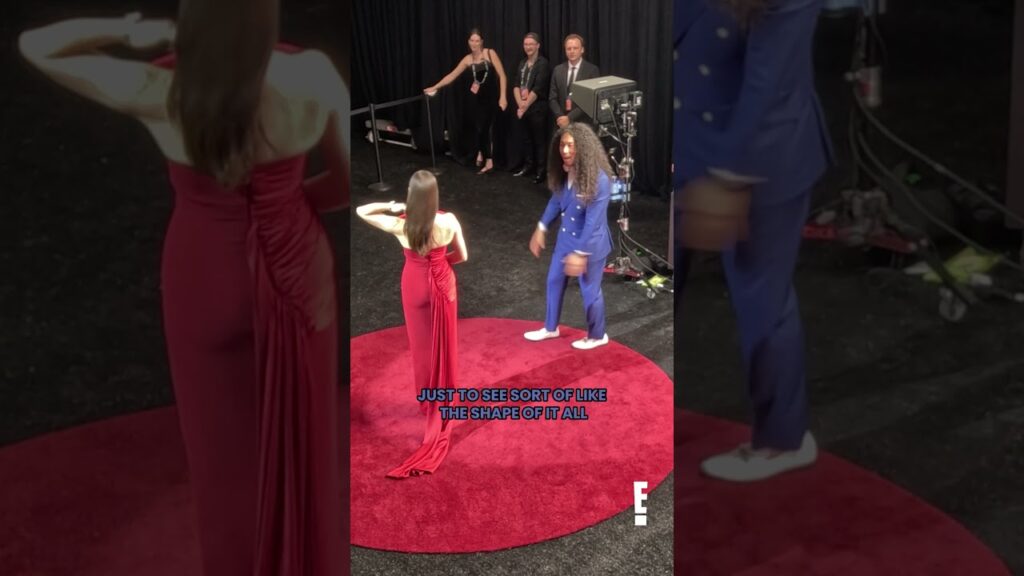 How Cristin Milioti met the #Emmys Glambot 😍