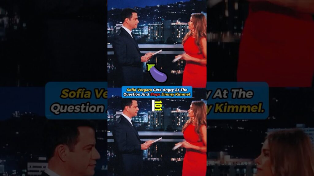 Sofía Vergara Slaps Jimmy Kimmel