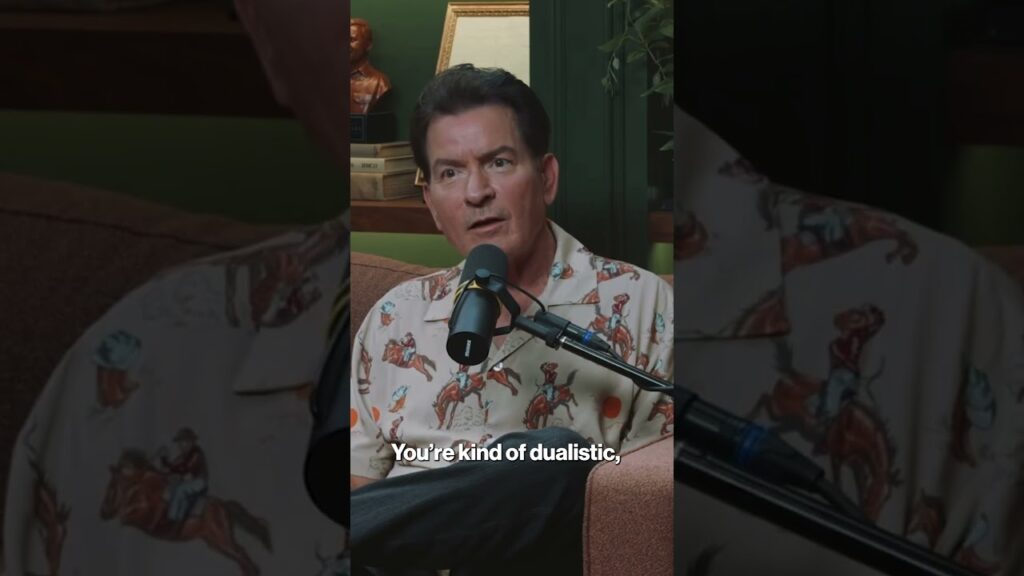 Charlie Sheen reveals struggle of growing up as Emilio Estevez's younger brother #shorts