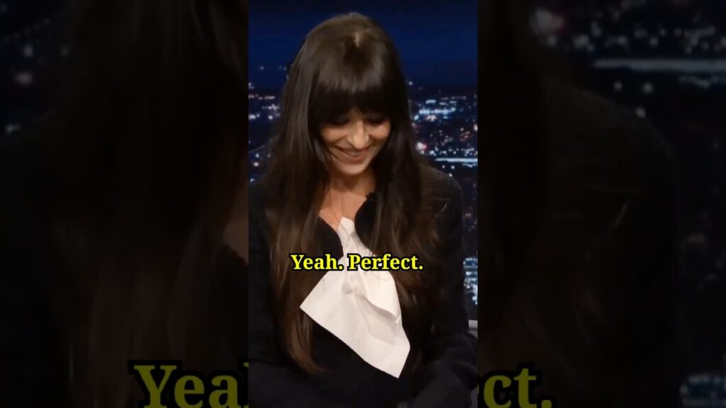 Dakota Jonshon 🥰 Embarassing Moment With Jimmy Fallon. #shorts #jimmyfallon #dakotajonson