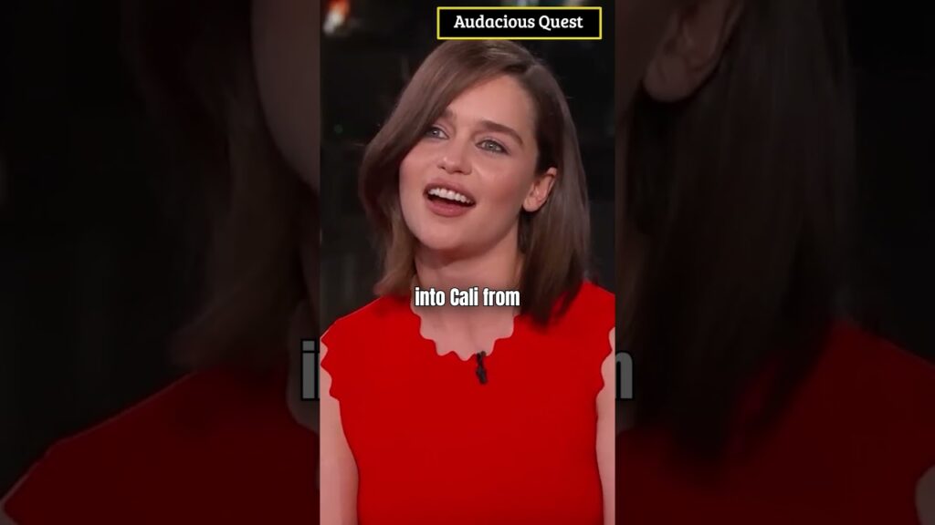 Emilia Clarke’s Lovely American Accent | Shorts #emiliaclarke