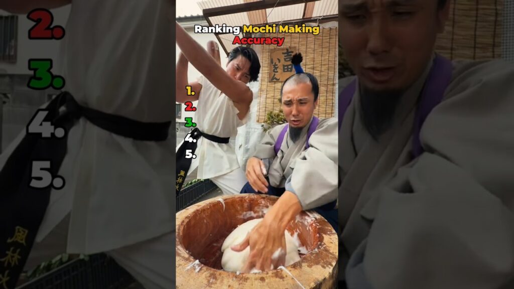 Ranking Mochi Making Accuracy!..