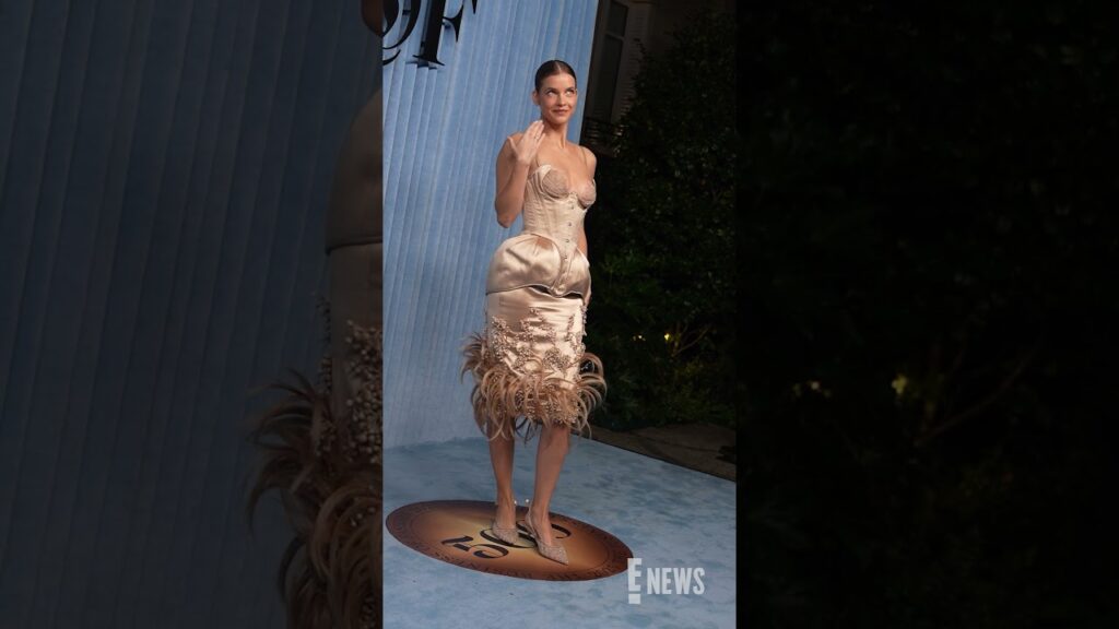 Barbara Palvin stuns at The Business of Fashion red carpet at Paris Fashion Week.